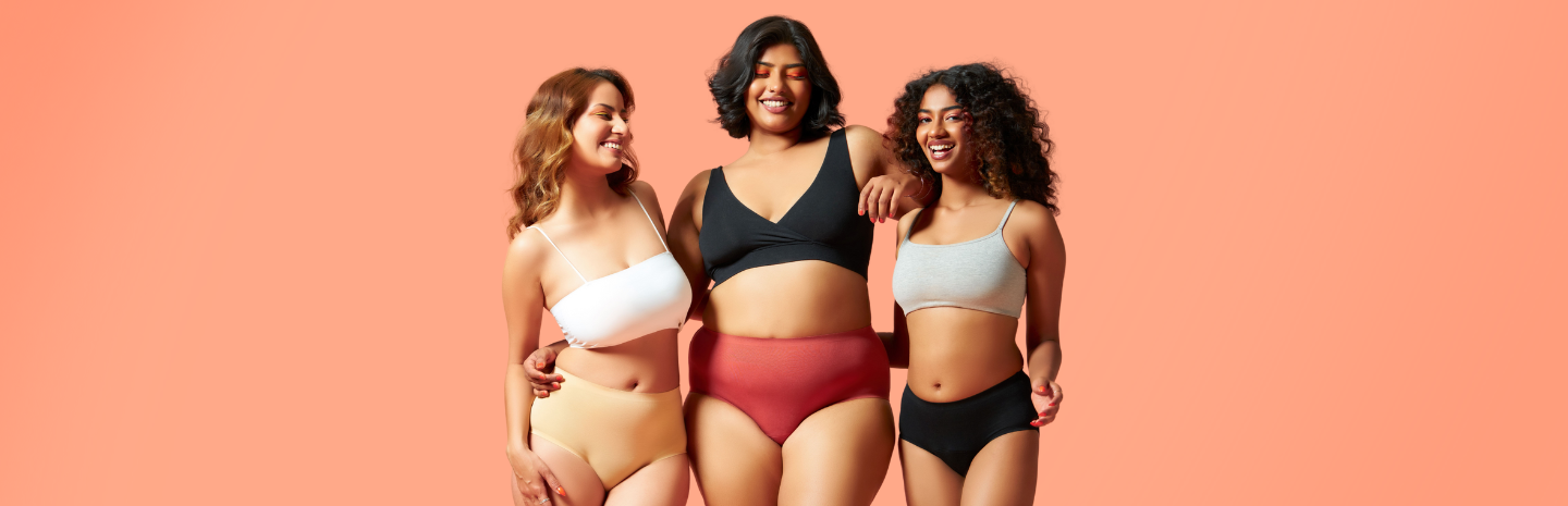 Stay Dry Absorbent Panty Made For Real Bodies
