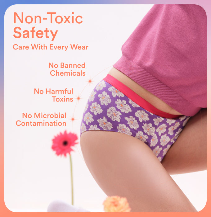 Teen Period Panty/Cotton | Mid-Rise | Lo-Fi Black