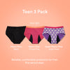 Teen 3 Pack/Mid-Rise | Multi | Set of 3