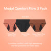 Modal Comfort Flow Pack/High-Rise | Multi | Set of 3