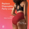 Daily Panty Liner Underwear/Cotton | Mid-Rise | Blush Red