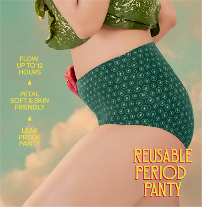 Modal Period Panty/High-Rise | Forest Lily