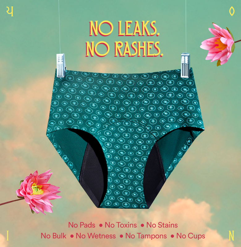 Modal Period Panty/High-Rise | Forest Lily