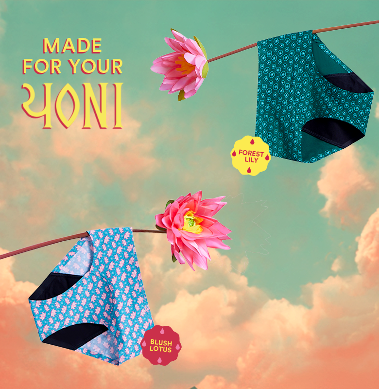 Modal Period Panty/Mid-Rise | Blush Lotus