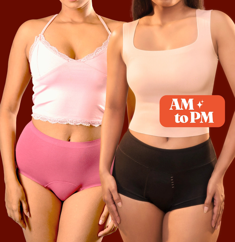 Day & Night Duo Period Pack/High-Rise | Multi Colour | Set of 2