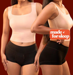 Deep Sleep Overnight Period Panty Pack/High Rise | Black | Set of 2