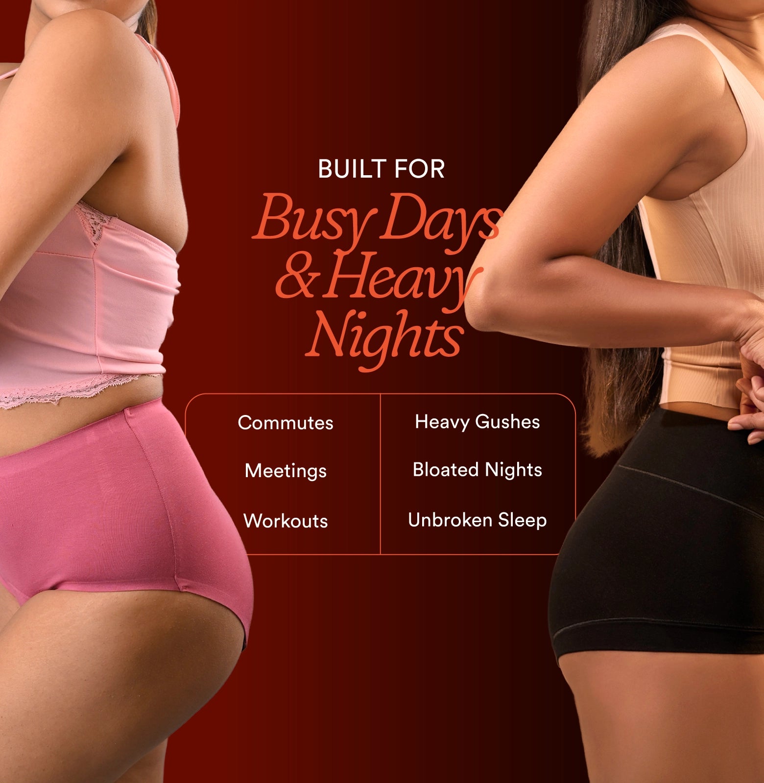Day & Night Duo Period Pack/High Rise | Multi Colour | Set of 2