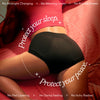 Deep Sleep Overnight Period Panty Pack/High Rise | Black | Set of 2