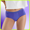 Teen Period Panty/Cotton | Mid Rise | Starry Violet