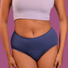 Modal Period Panty/Mid-Rise | Deep Navy