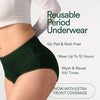 Cotton Period Panty/High-Rise | Pine Green