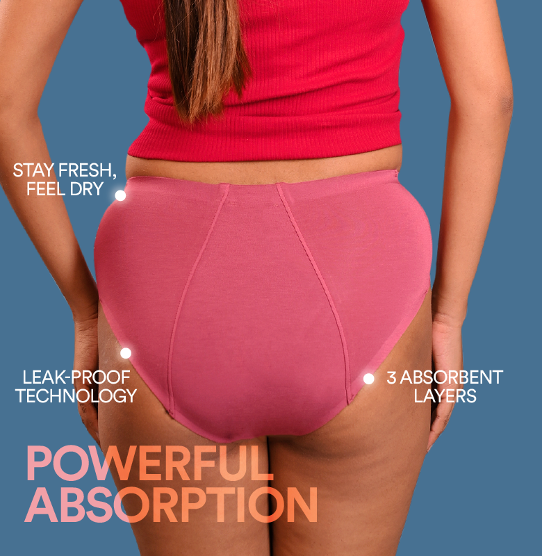 Modal Period Panty/Mid-Rise | Dark Berry