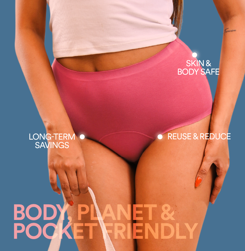Modal Period Panty/Mid-Rise | Dark Berry
