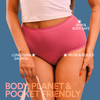 Modal Period Panty/Mid-Rise | Dark Berry