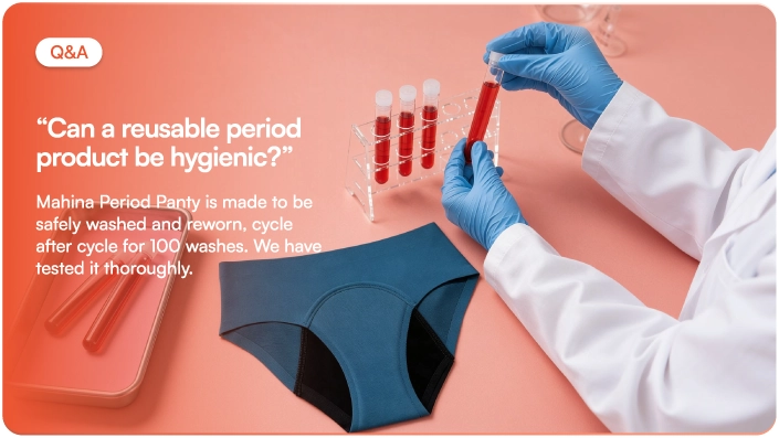 “Can a reusable period product be hygienic?”