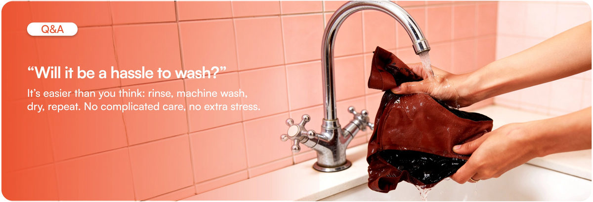“Will it be a hassle to wash?”