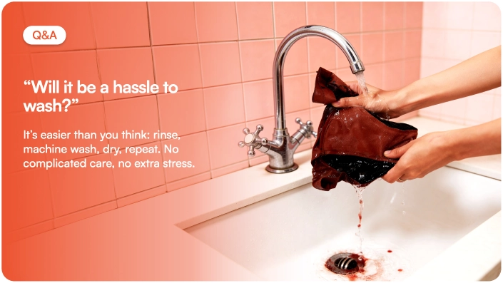 “Will it be a hassle to wash?”