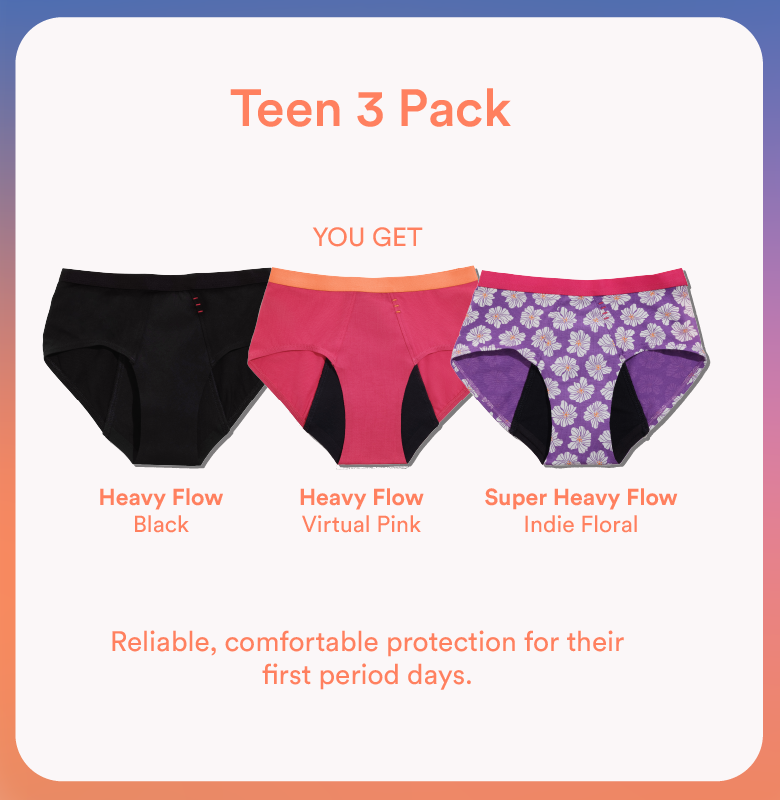 Teen 3 Pack/Mid-Rise | Multi | Set of 3