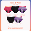 Teen 5 Pack/Mid-Rise | Multi | Set of 5