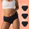 Modal Period Panty Pack/Mid-Rise | Black | Set of 3