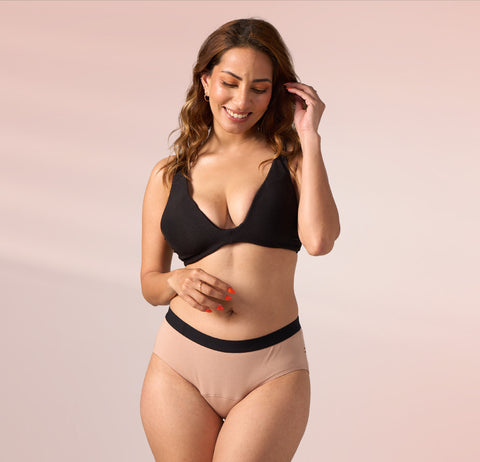 STAY DRY ABSORBENT PANTY/Cotton | Mid Rise | Roebuck