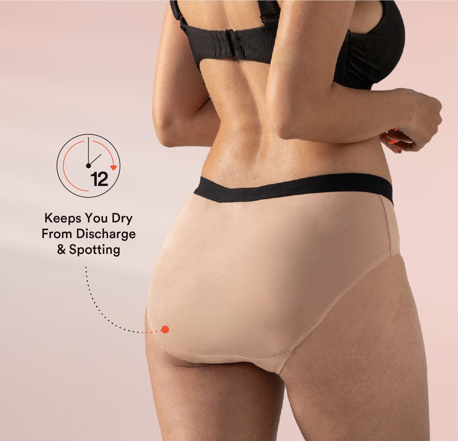 STAY DRY ABSORBENT PANTY/Cotton | Mid Rise | Roebuck