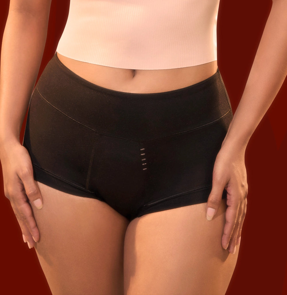 DeepSleep Overnight Period Panty/High-Rise | Black