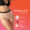 Daily Panty Liner Underwear/Cotton | High Rise | Roebuck