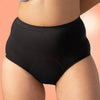 Modal Period Panty Black on a person's lower torso