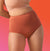 Daily Panty Liner Underwear/Modal | High Rise | Baked Clay