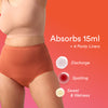 Daily Panty Liner Underwear/Modal | High Rise | Baked Clay