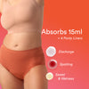 Daily Panty Liner Underwear/Modal | Mid Rise | Baked Clay