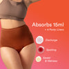 Daily Panty Liner Underwear/Modal | High Rise | Cappuccino
