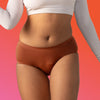 Daily Panty Liner Underwear/Modal | Mid Rise | Cappuccino