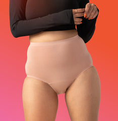 Daily Panty Liner Underwear/Modal | High Rise | Maple Sugar