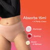 Daily Panty Liner Underwear/Modal | Mid Rise | Maple Sugar