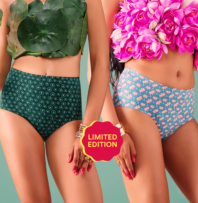 Yoni Lotus Panty Pack | Set of 2