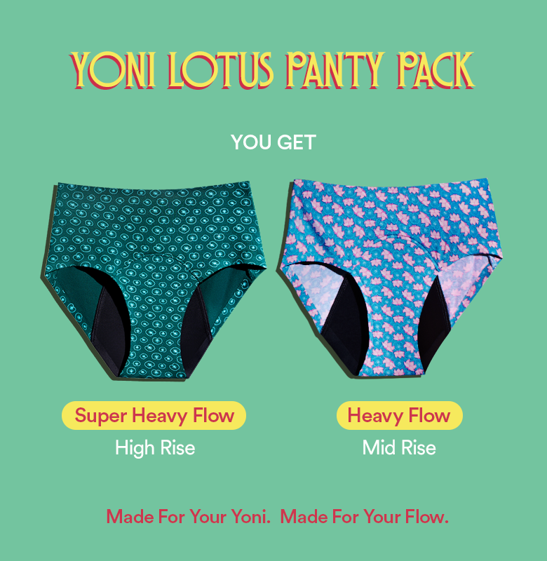 Yonis Lotus Pack/Mid & High Rise | Print | Set of 2