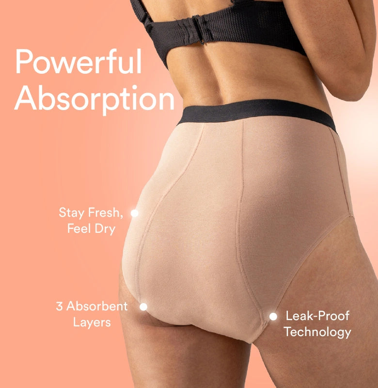 Everyday Hero Period Underwear/Cotton | High-Rise | Roebuck