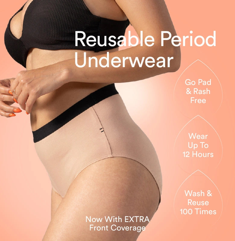 Everyday Hero Period Underwear/Cotton | High-Rise | Roebuck