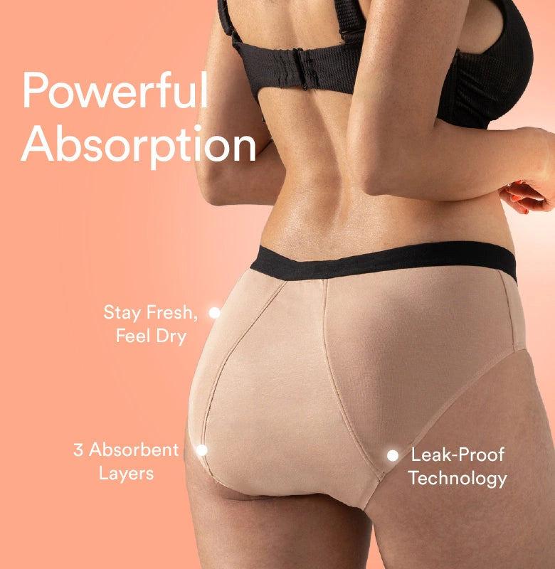 Everyday Hero Period Underwear/Cotton | Mid-Rise | Roebuck