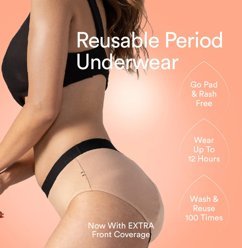 Everyday Hero Period Underwear/Cotton | Mid-Rise | Roebuck