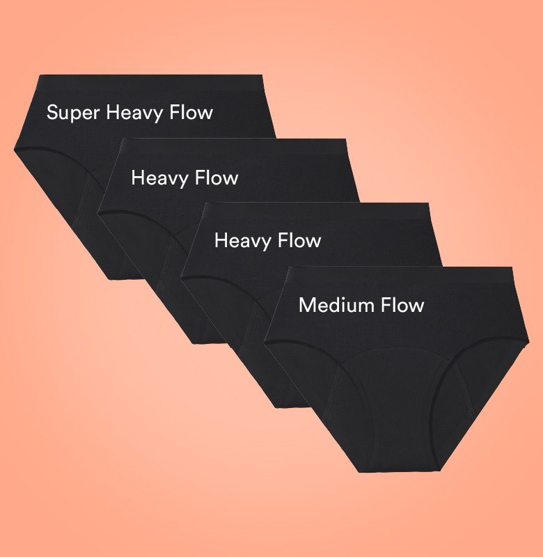 4-Pack Oh So Soft/Modal | Mid-Rise | Black