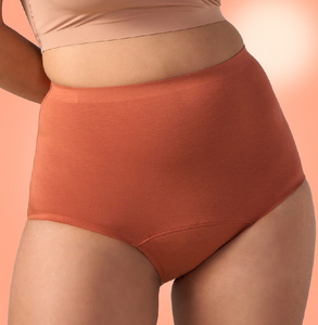 Oh So Soft Period Underwear/Modal | High-Rise | Baked Clay