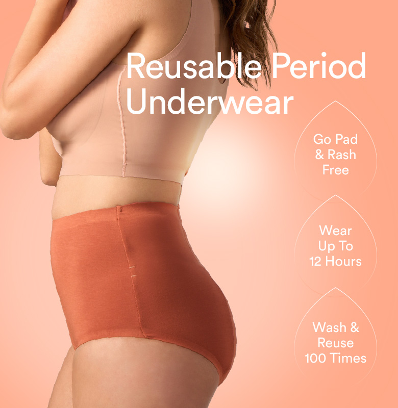Oh So Soft Period Underwear/Modal | High-Rise | Baked Clay