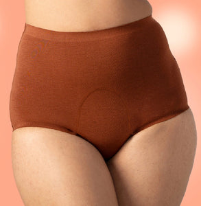 Oh So Soft Period Underwear/Modal | High-Rise | Cappuccino