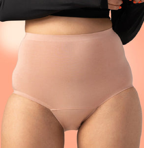 Oh So Soft Period Underwear/Modal | Mid-Rise | Maple Sugar