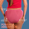 Modal Period Panty/Mid-Rise | Dark Berry