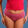 Modal Period Panty/Mid-Rise | Dark Berry